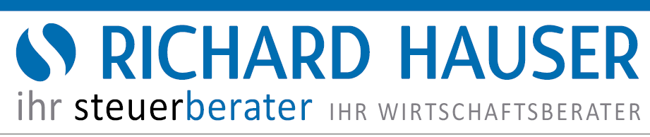 Logo: Richard Hauser ihr Steuerberater ihr Wirtschaftsberater